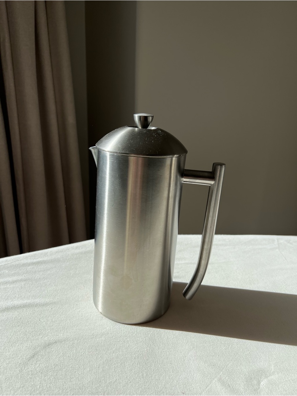 Frieling Brushed Stainless Steel French Press Coffee Maker 36oz - Picture 3 of 8